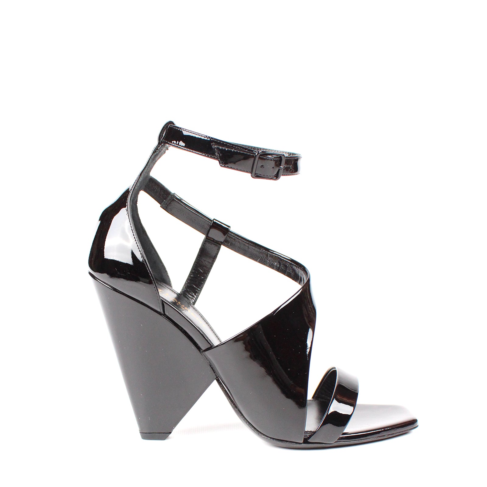 SAINT LAURENT - Sandales à talon Nikki (T39)