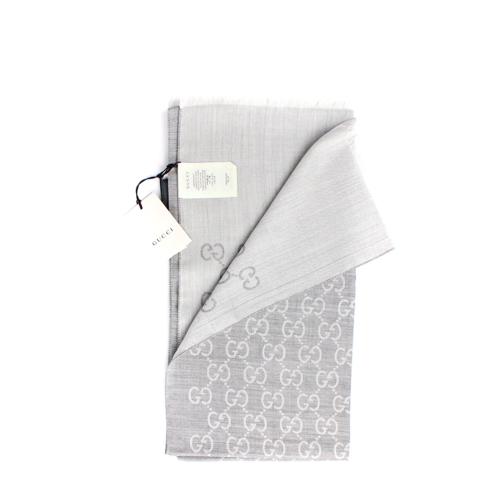 GUCCI - Echarpe en maille GG