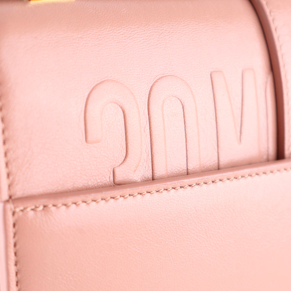DIOR - Sac à bandoulière 30 Montaigne en cuir rose
