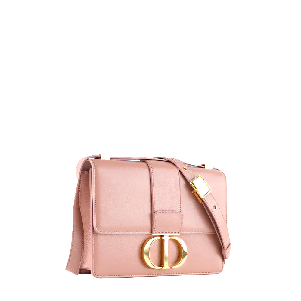 DIOR - Sac à bandoulière 30 Montaigne en cuir rose