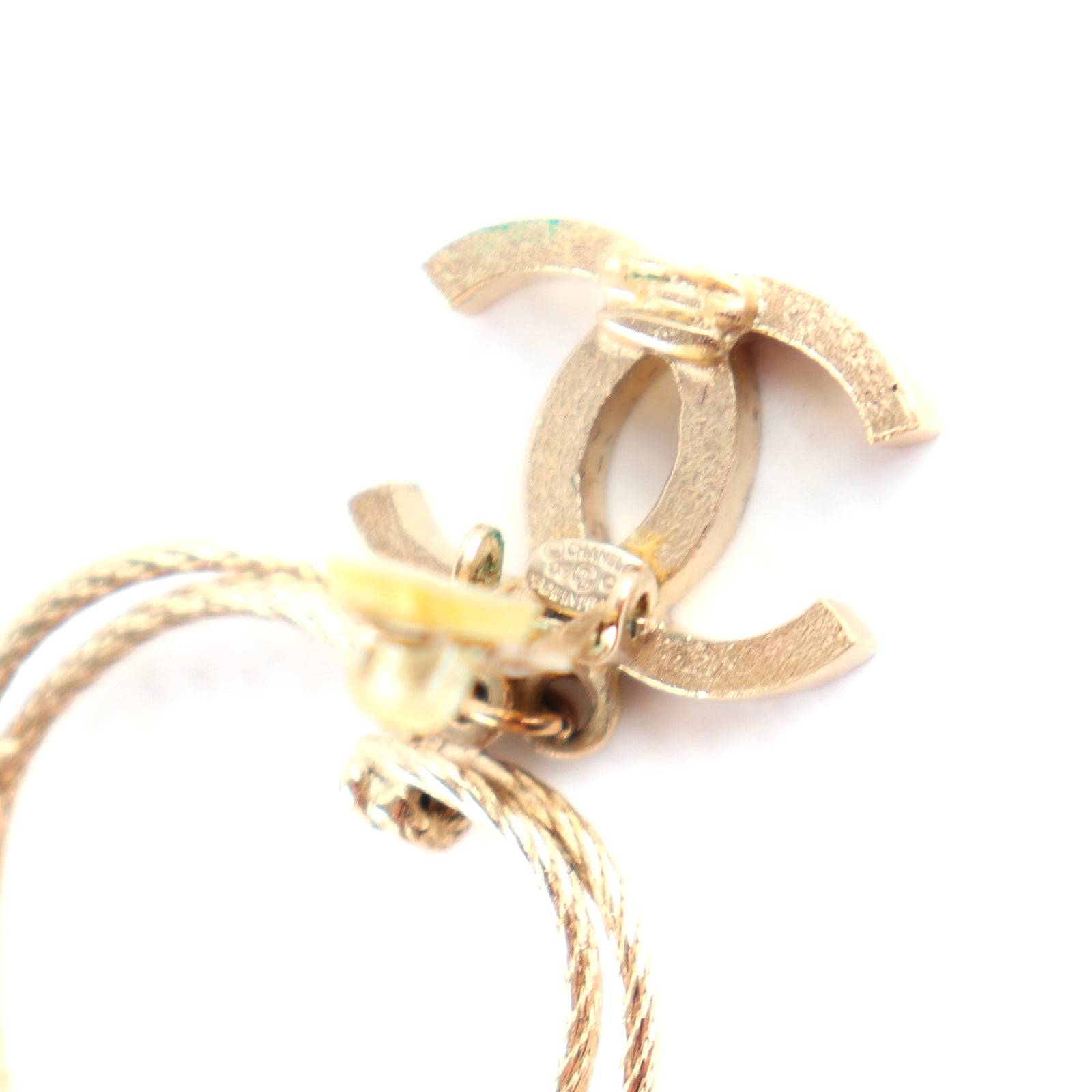 CHANEL - Boucles d'oreilles Coeur