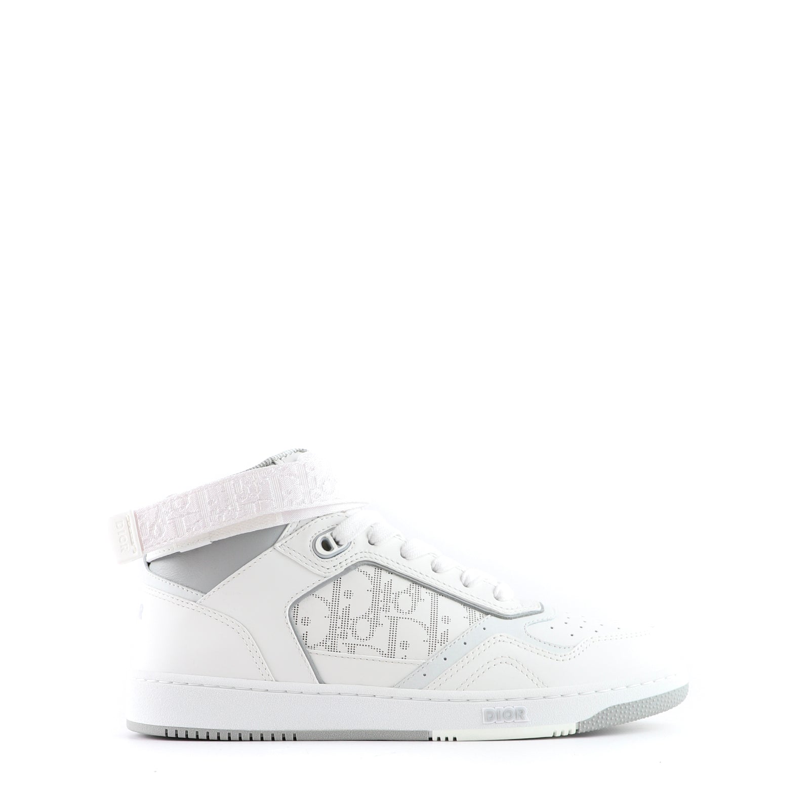 DIOR - Sneakers B27 High en cuir blanc et gris (T40)
