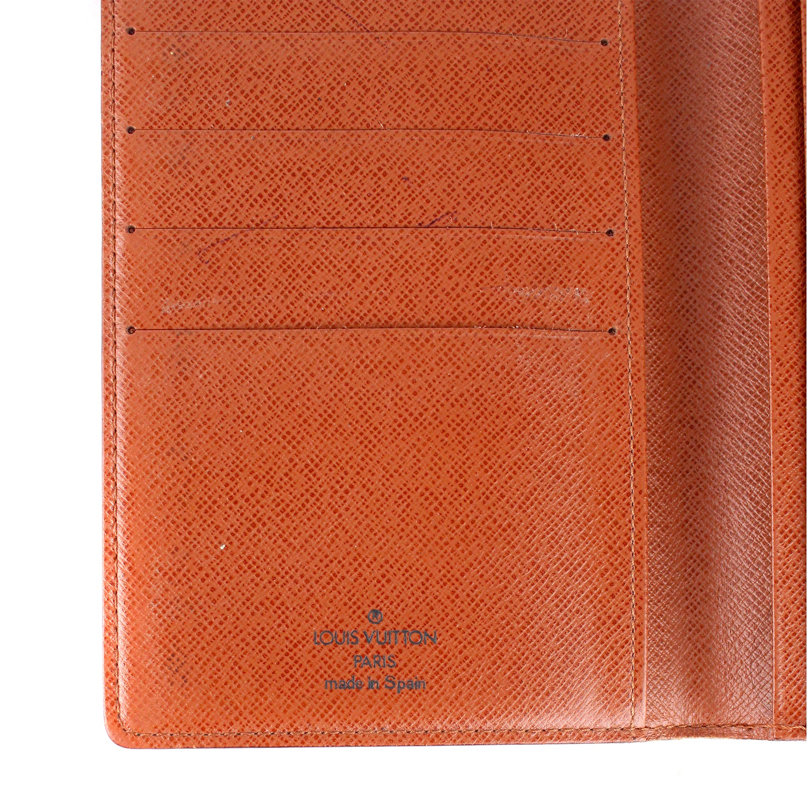 LOUIS VUITTON - Porte chéquier monogramme