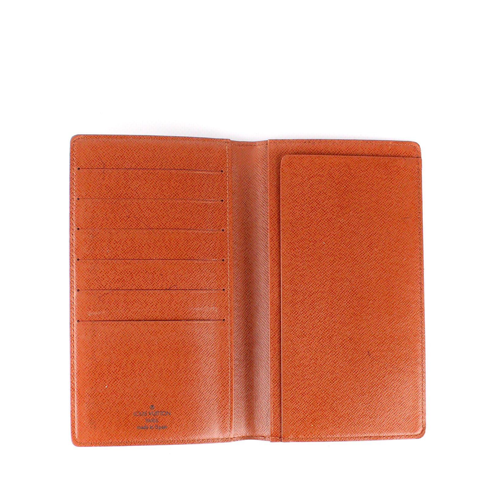 LOUIS VUITTON - Porte chéquier monogramme