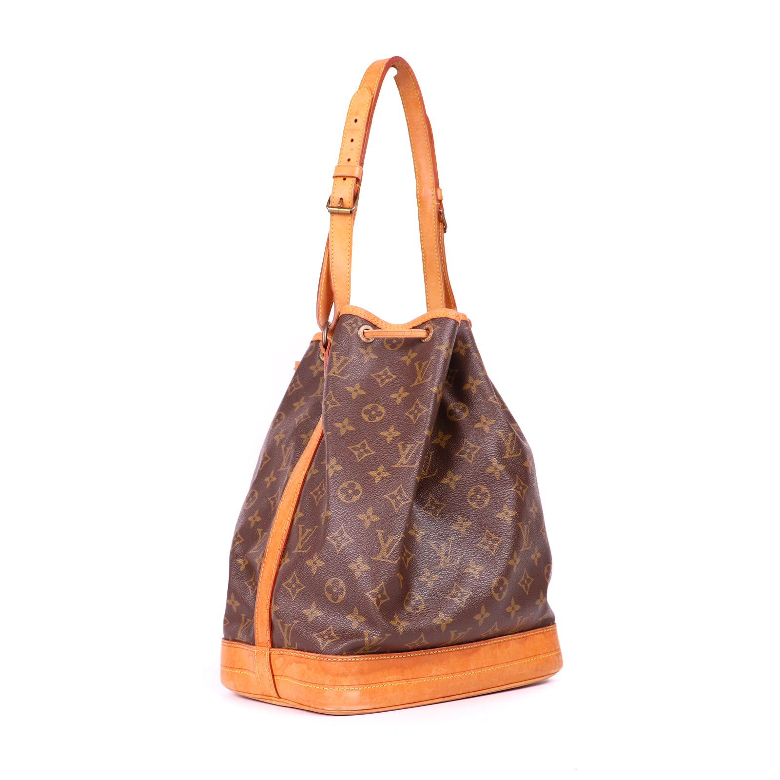 LOUIS VUITTON - Sac sceau Noé vintage en toile monogrammée