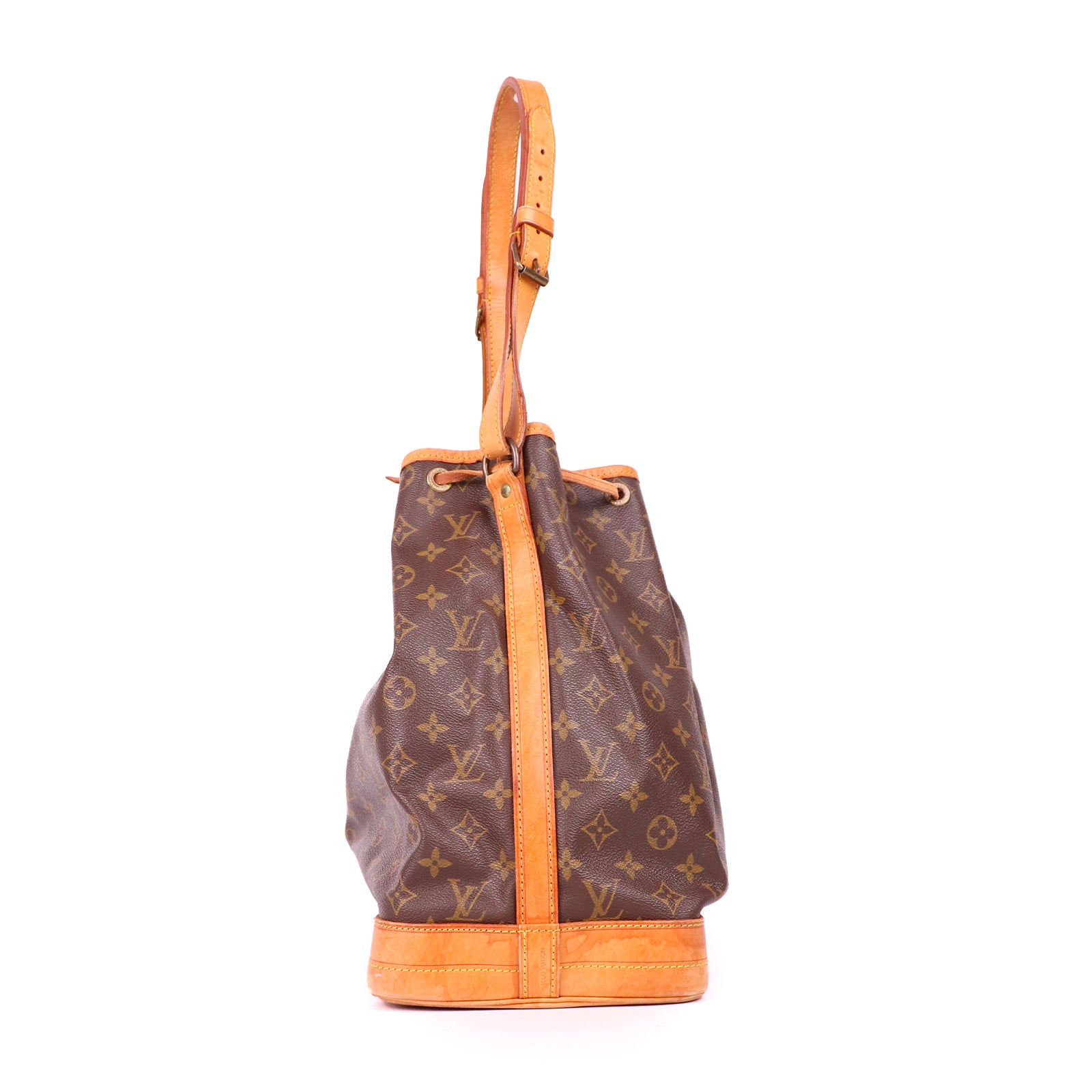 LOUIS VUITTON - Sac sceau Noé vintage en toile monogrammée