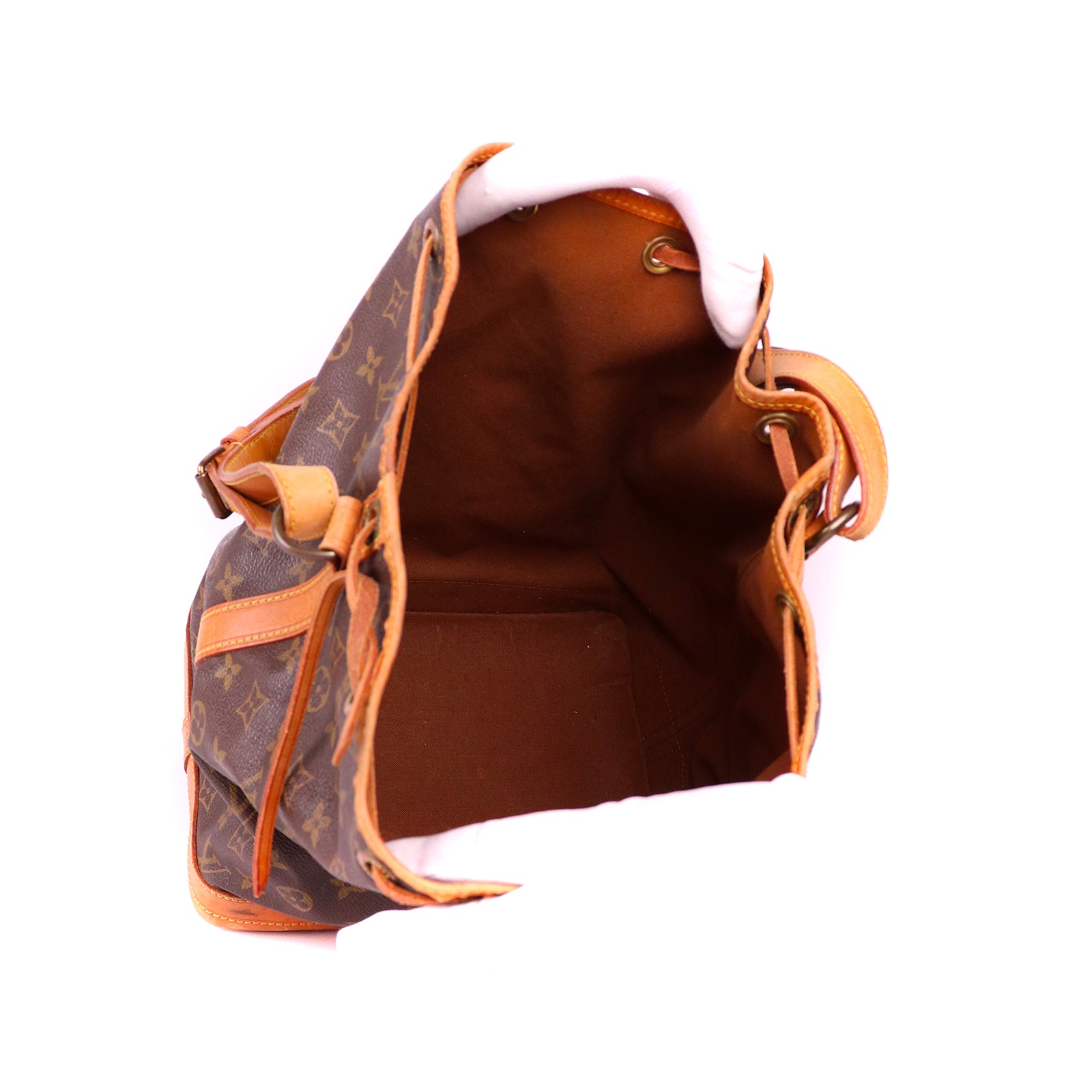 LOUIS VUITTON - Sac sceau Noé vintage en toile monogrammée