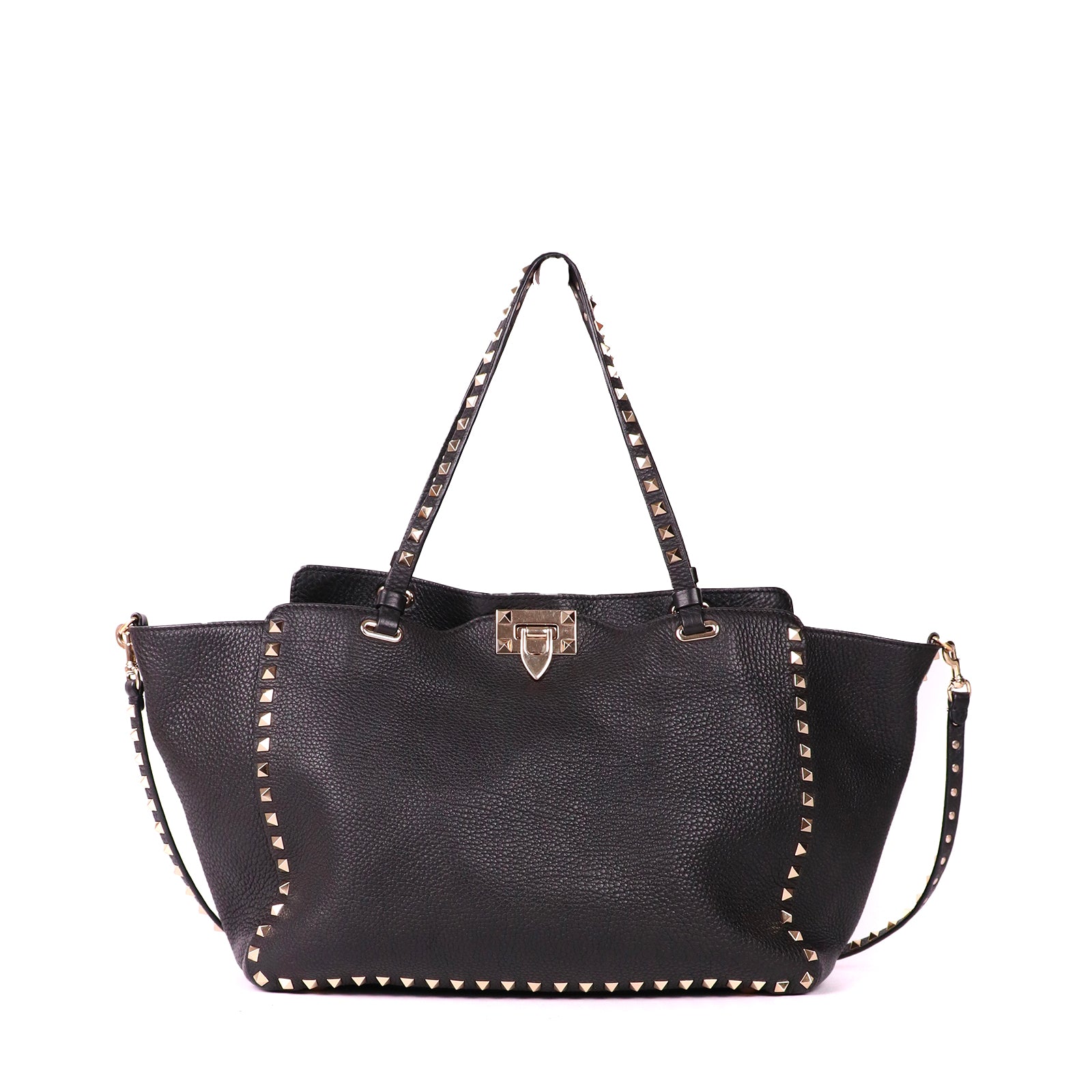VALENTINO - Sac cabas Rockstud en cuir