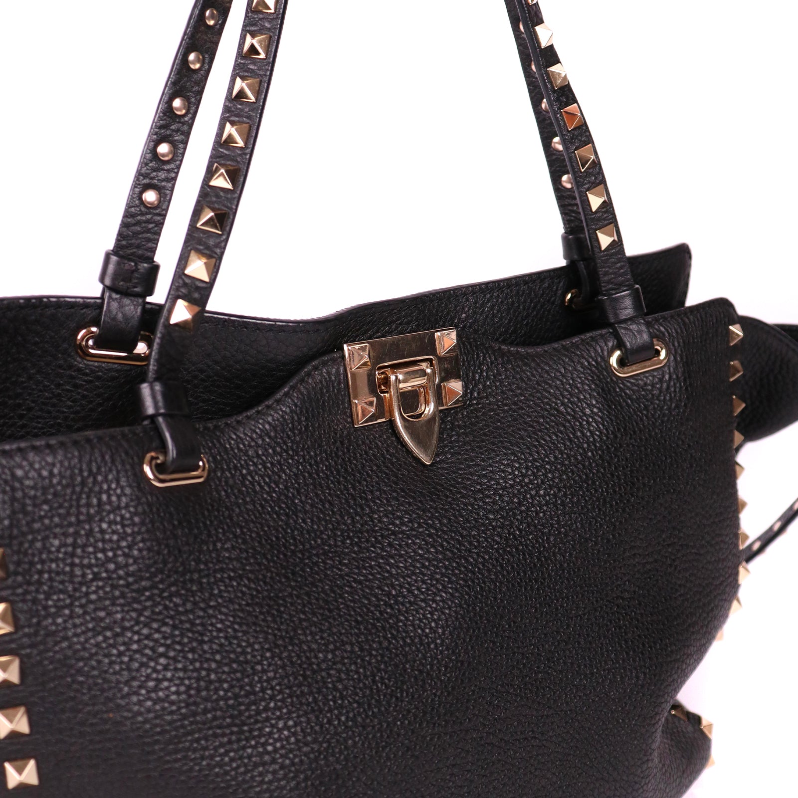 VALENTINO - Sac cabas Rockstud en cuir