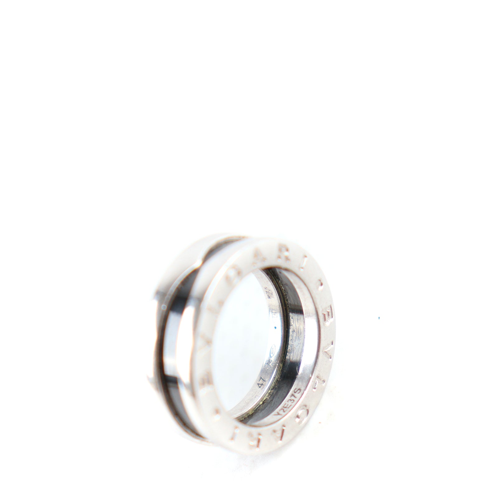BULGARI - Save The Children silver B.Zero1 ring (T47)