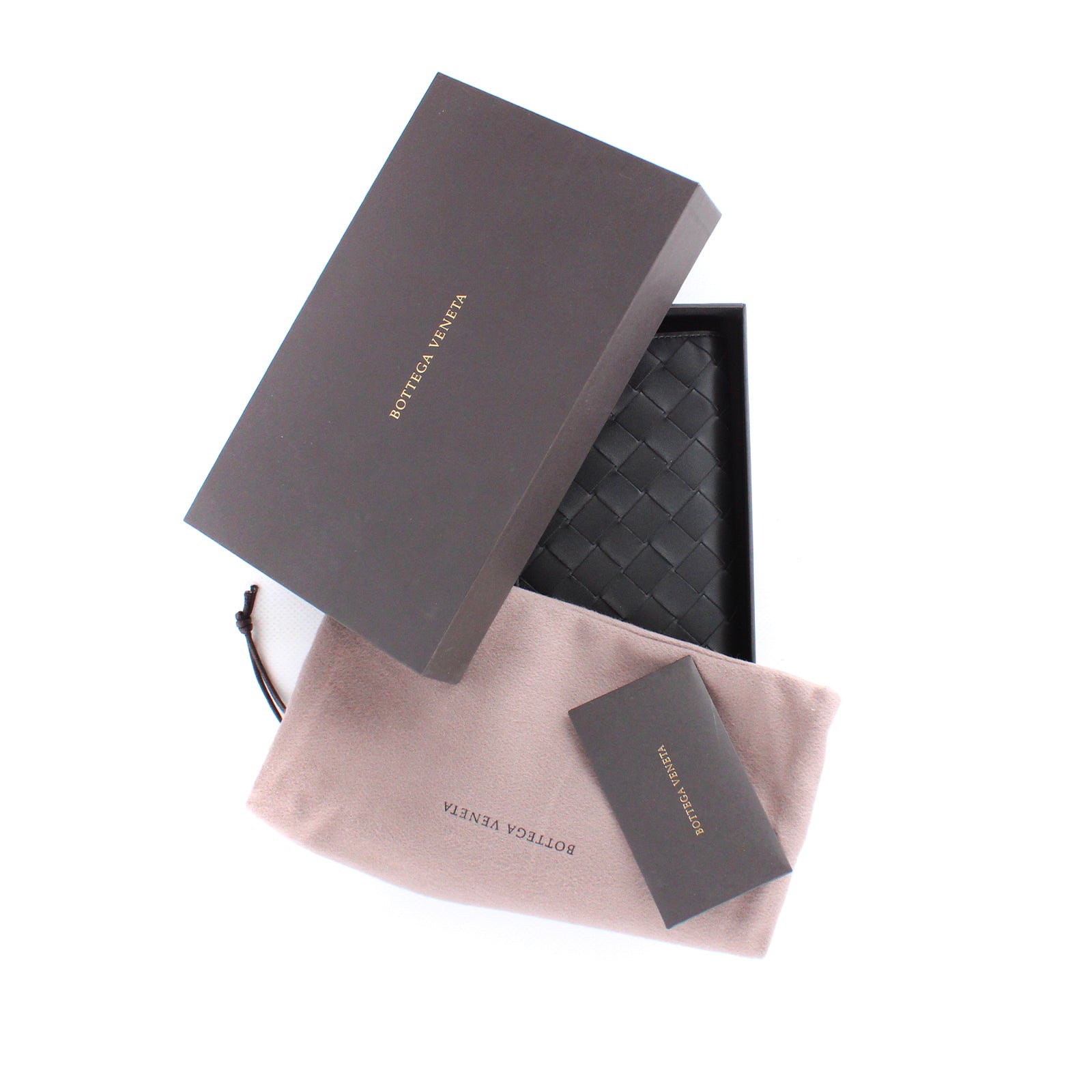 BOTTEGA VENETA - Portefeuille Intrecciato à zip