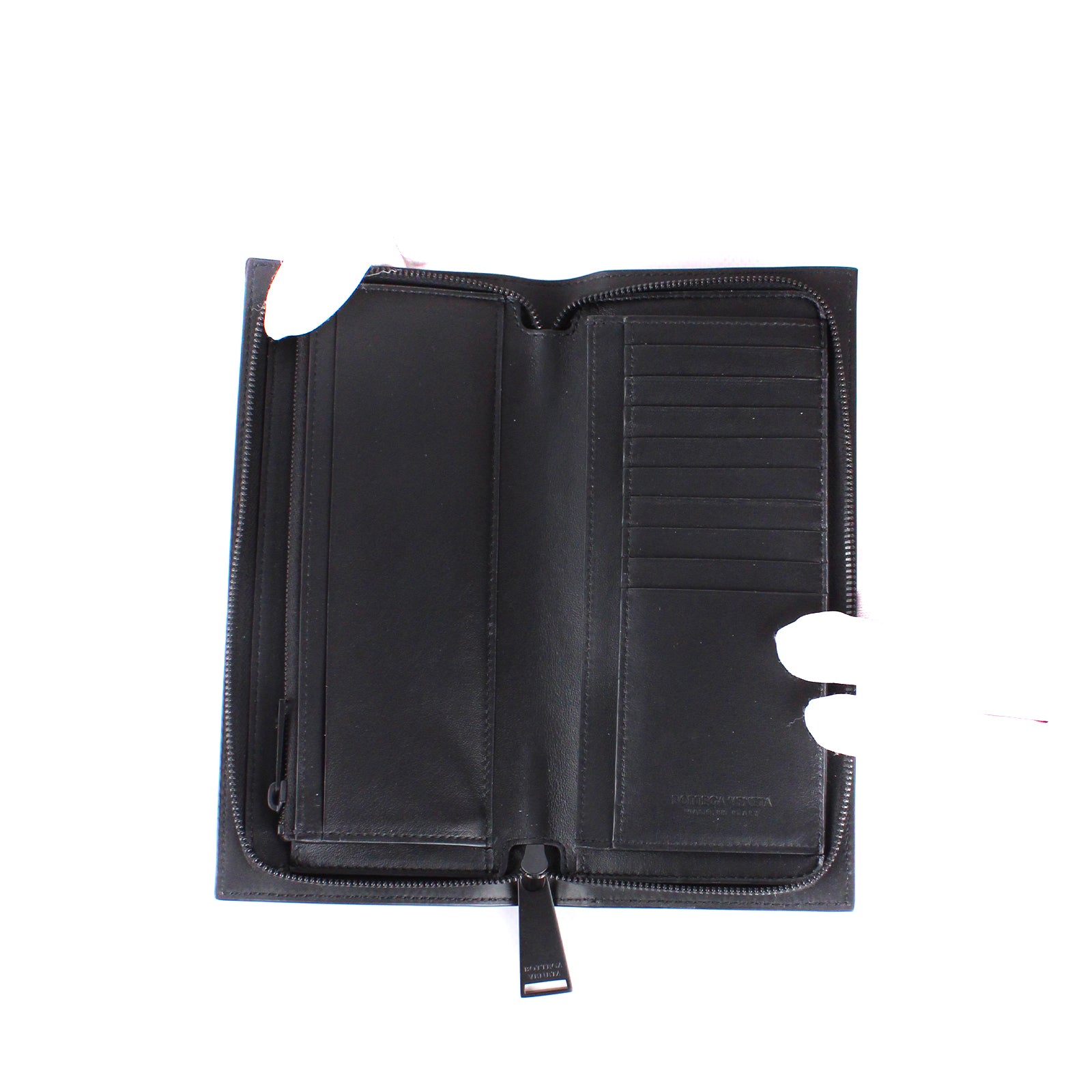 BOTTEGA VENETA - Portefeuille Intrecciato à zip