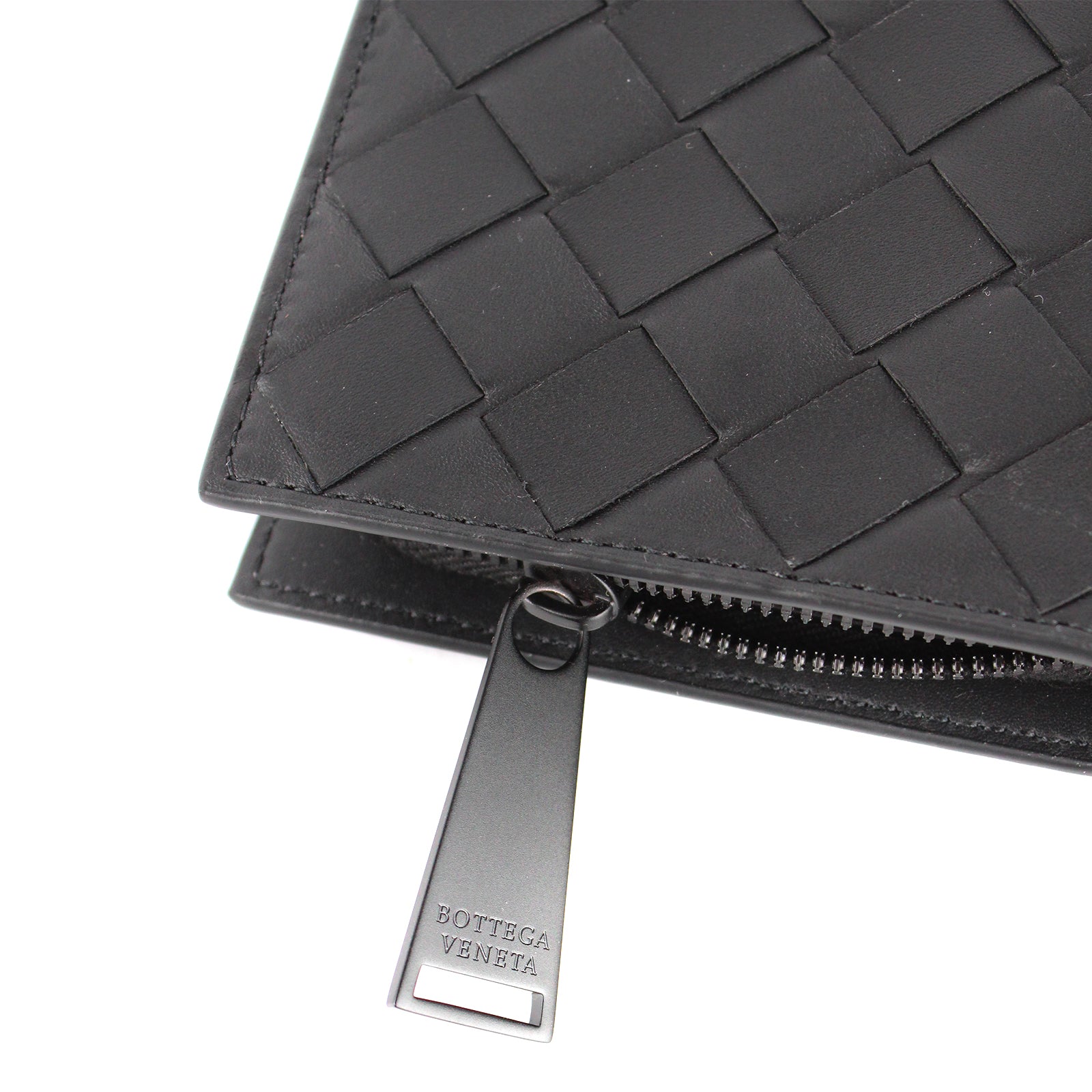 BOTTEGA VENETA - Portefeuille Intrecciato à zip