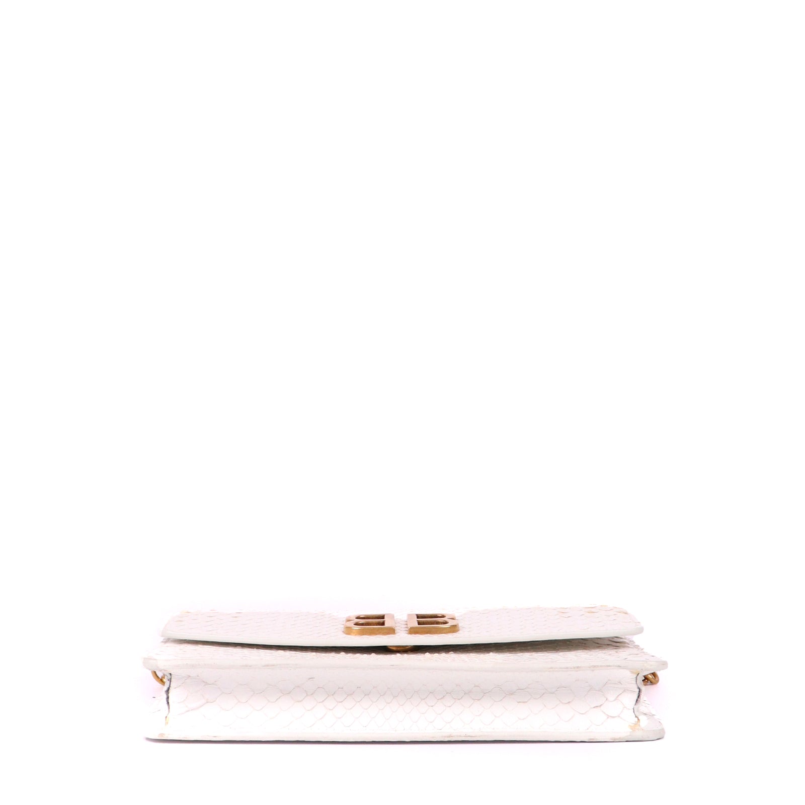 BALENCIAGA - Sac à bandoulière BB en python