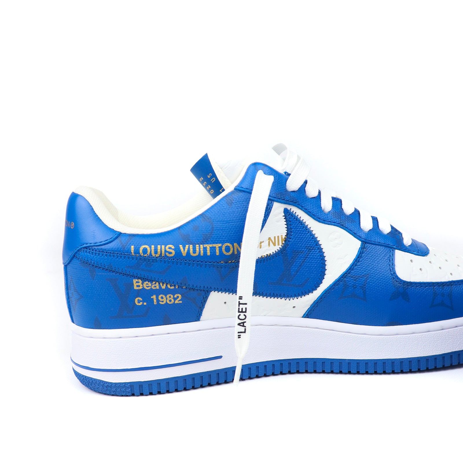 LOUIS VUITTON - Air Jordan Nike x LV sneakers (T45)