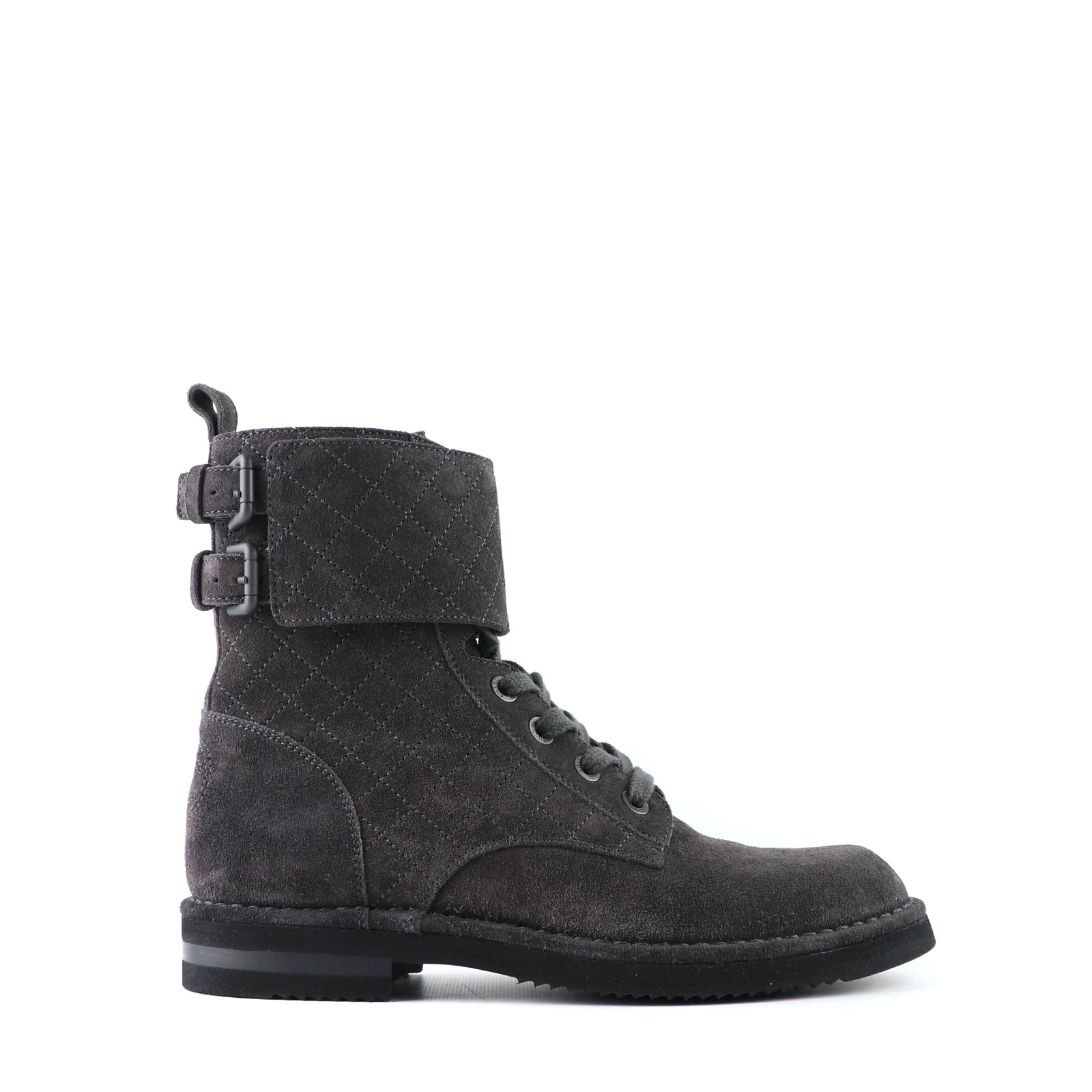 CHANEL - Boots en daim (T39)
