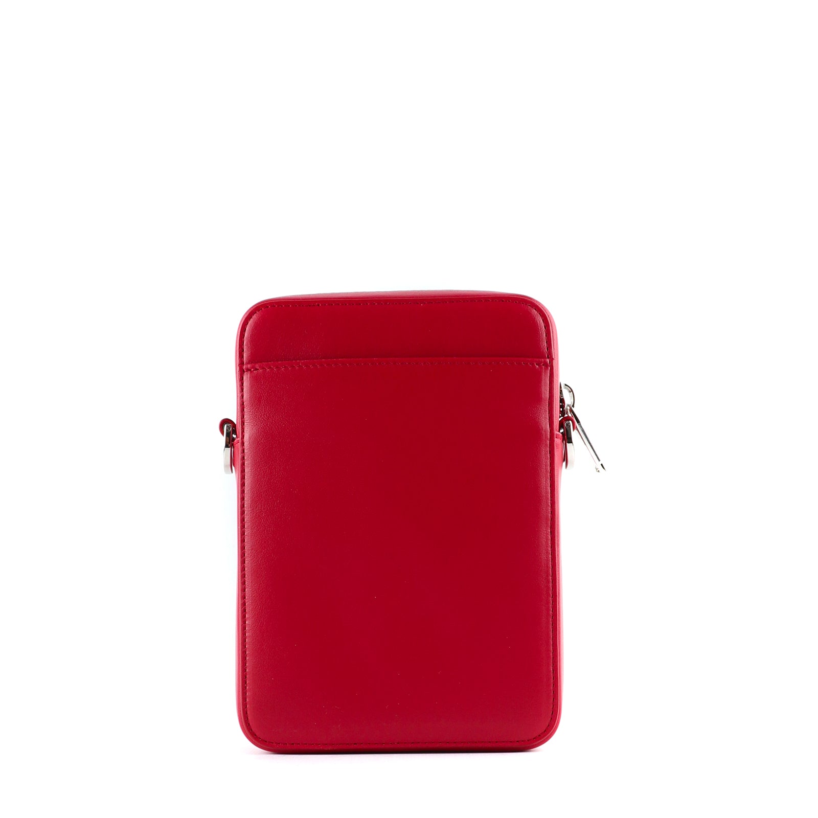 DIOR - Sac à bandoulière Messenger Dior Oblique en cuir rouge