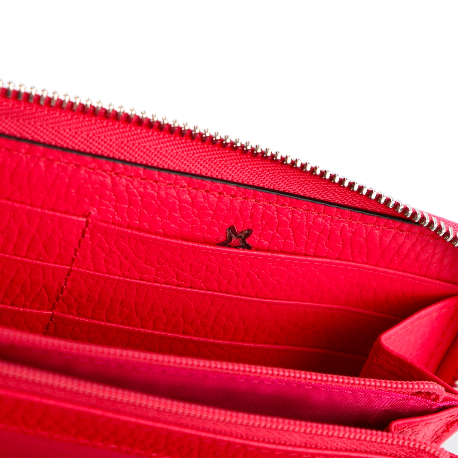 GUCCI - Grand portefeuille Marmont en cuir grainé rose