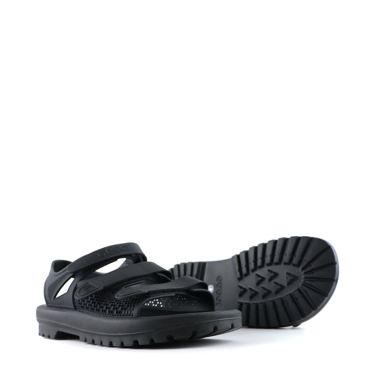 GUCCI - Sandales en caoutchouc (T42)