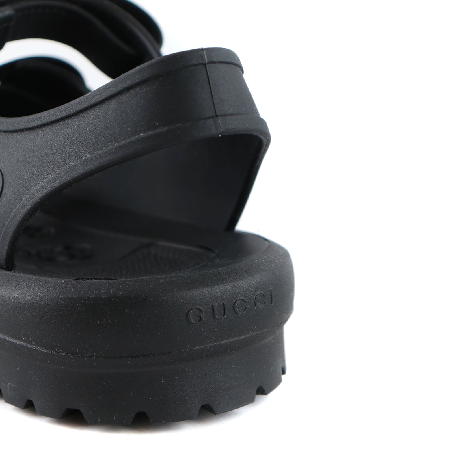 GUCCI - Sandales en caoutchouc (T42)