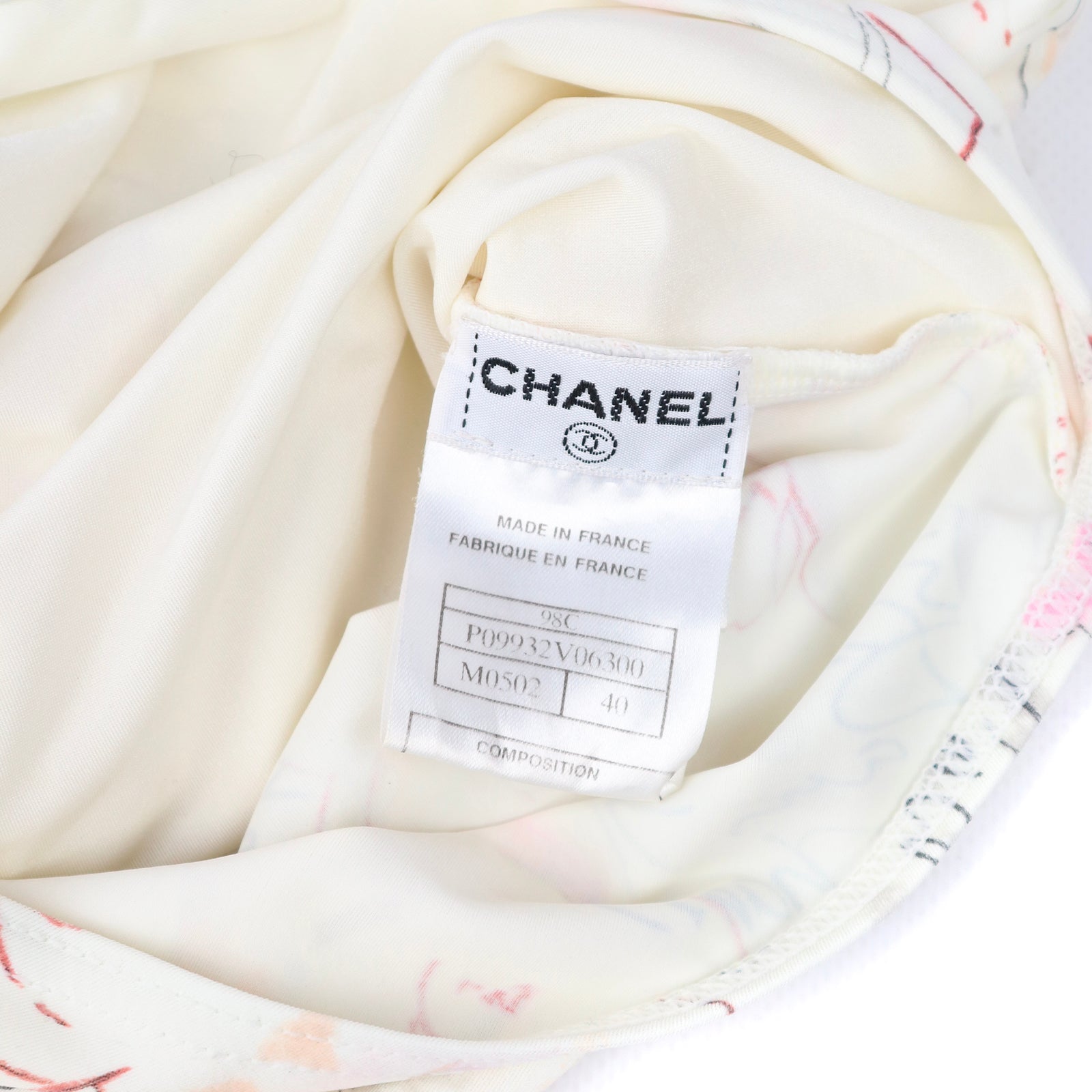 CHANEL - Maillot de bain Camelia (T40)