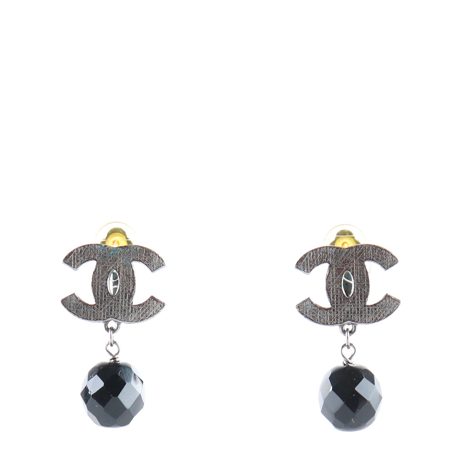 CHANEL - Boucles d'oreilles à perles