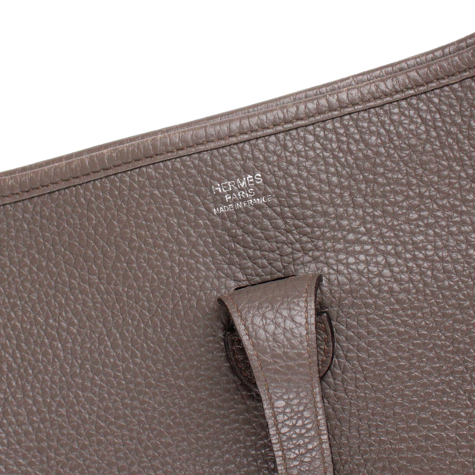 HERMÈS - Sac à bandoulière Evelyne 29 taurillon clémence