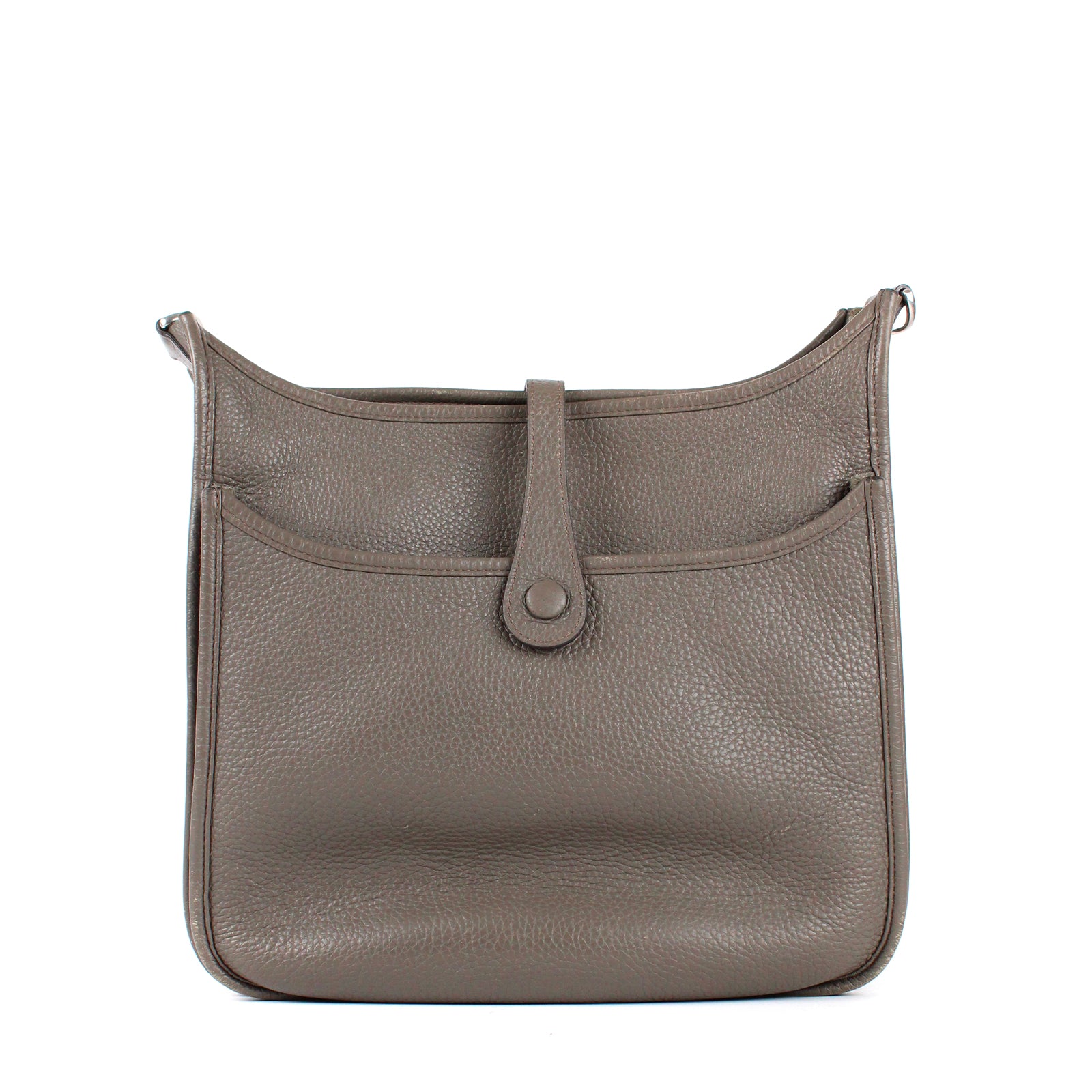 HERMÈS - Sac à bandoulière Evelyne 29 taurillon clémence
