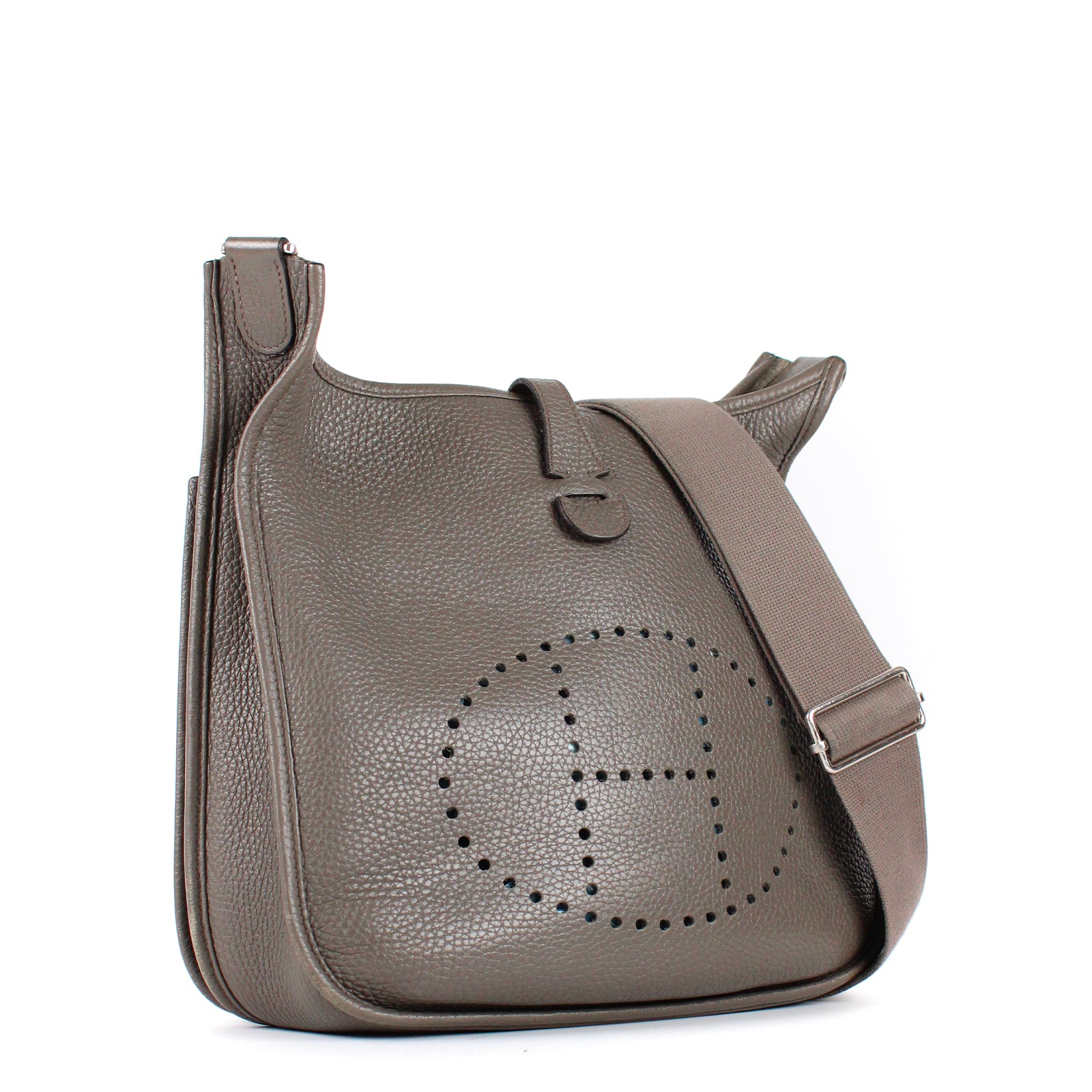 HERMÈS - Sac à bandoulière Evelyne 29 taurillon clémence