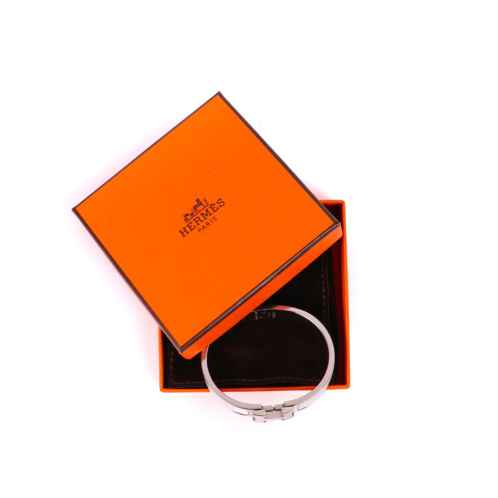 HERMÈS - Bracelet Clic H