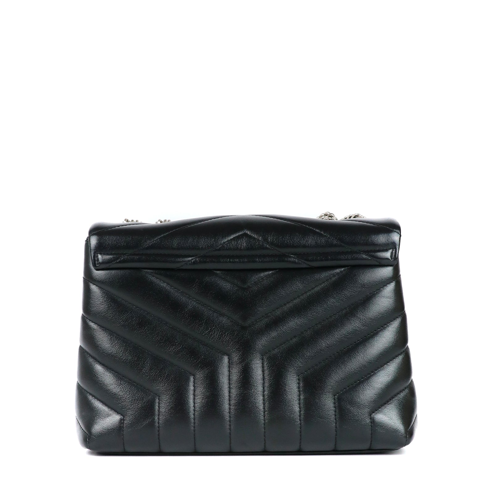 SAINT LAURENT - Sac à bandoulière Loulou small en cuir matelassé