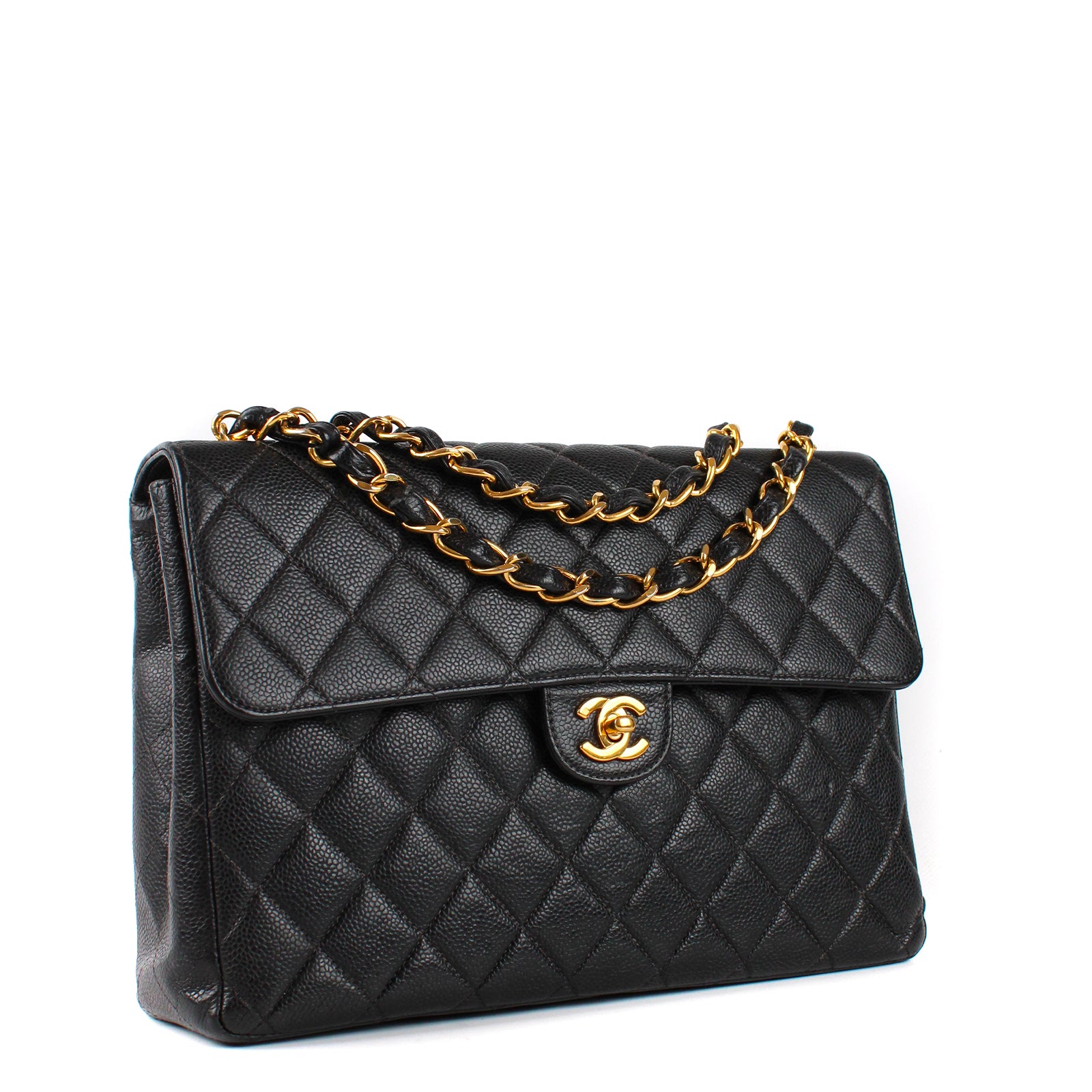 CHANEL - Timeless Maxi Jumbo bag in grained leather
