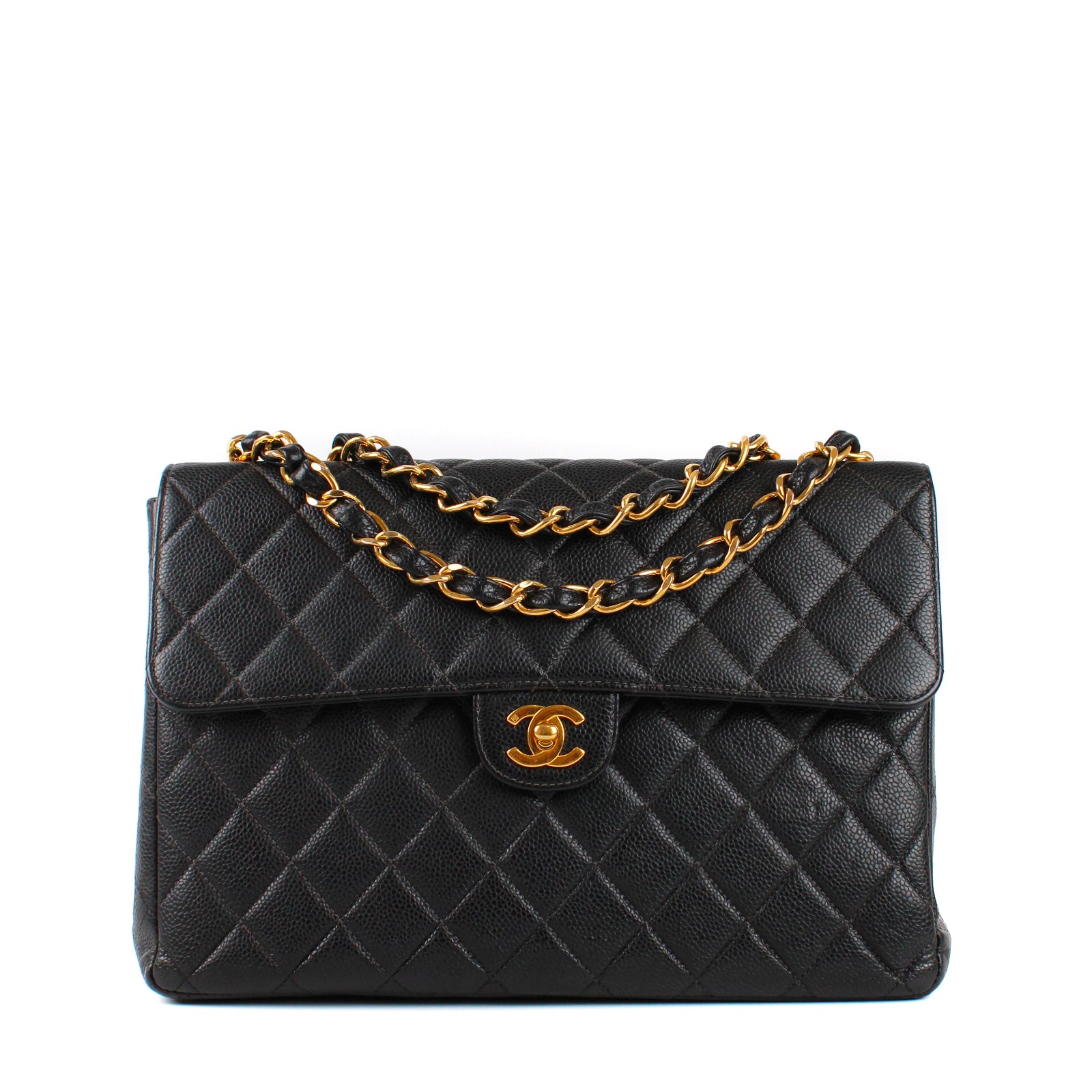 CHANEL - Timeless Maxi Jumbo bag in grained leather