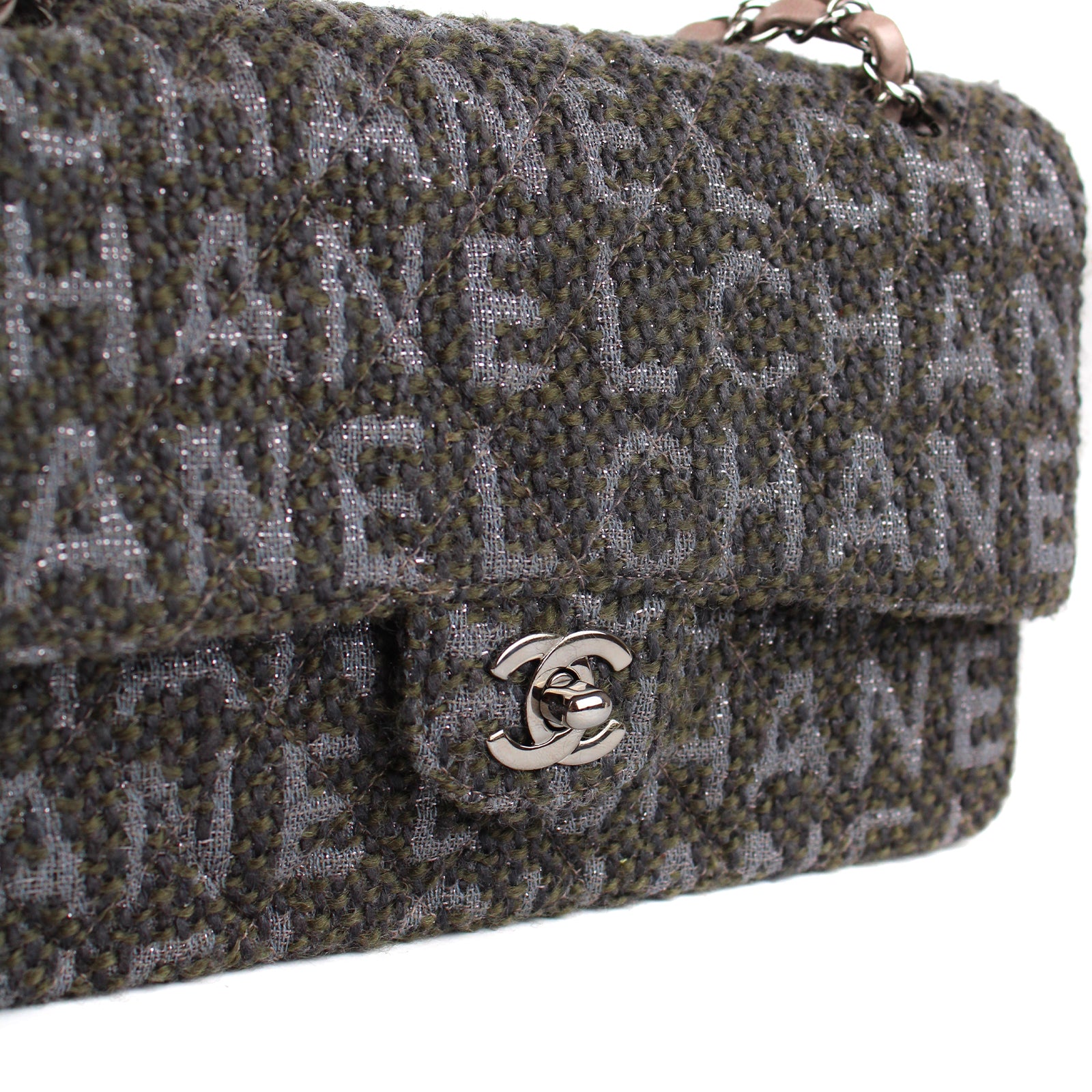 CHANEL - Sac Timeless medium en tweed