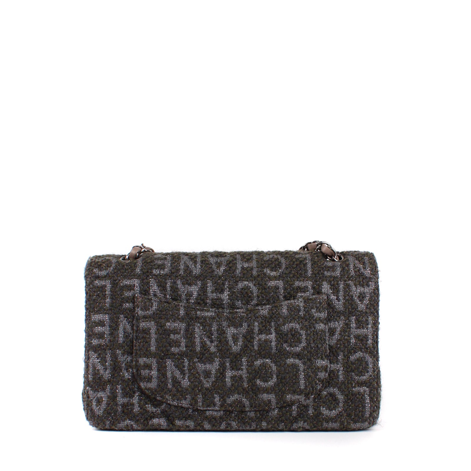 CHANEL - Sac Timeless medium en tweed