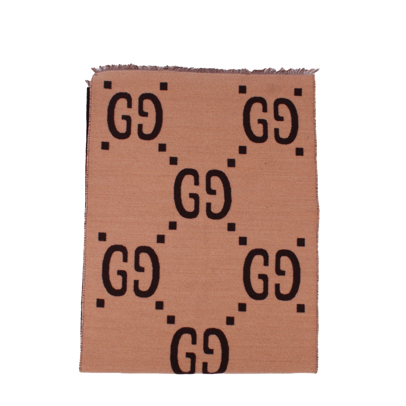 GUCCI - Echarpe en maille maxi GG