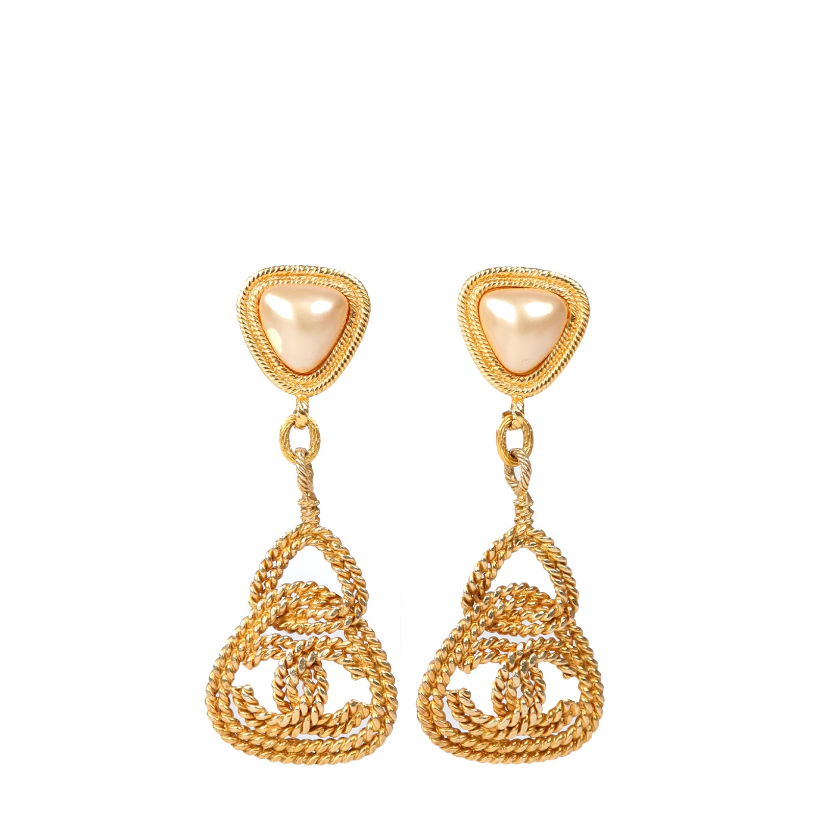 CHANEL - Boucles d'oreilles vintage
