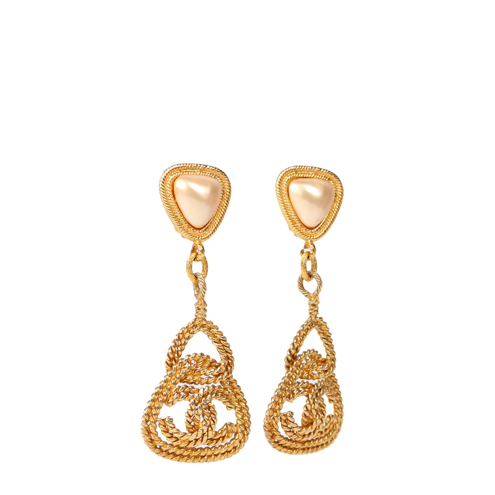CHANEL - Boucles d'oreilles vintage