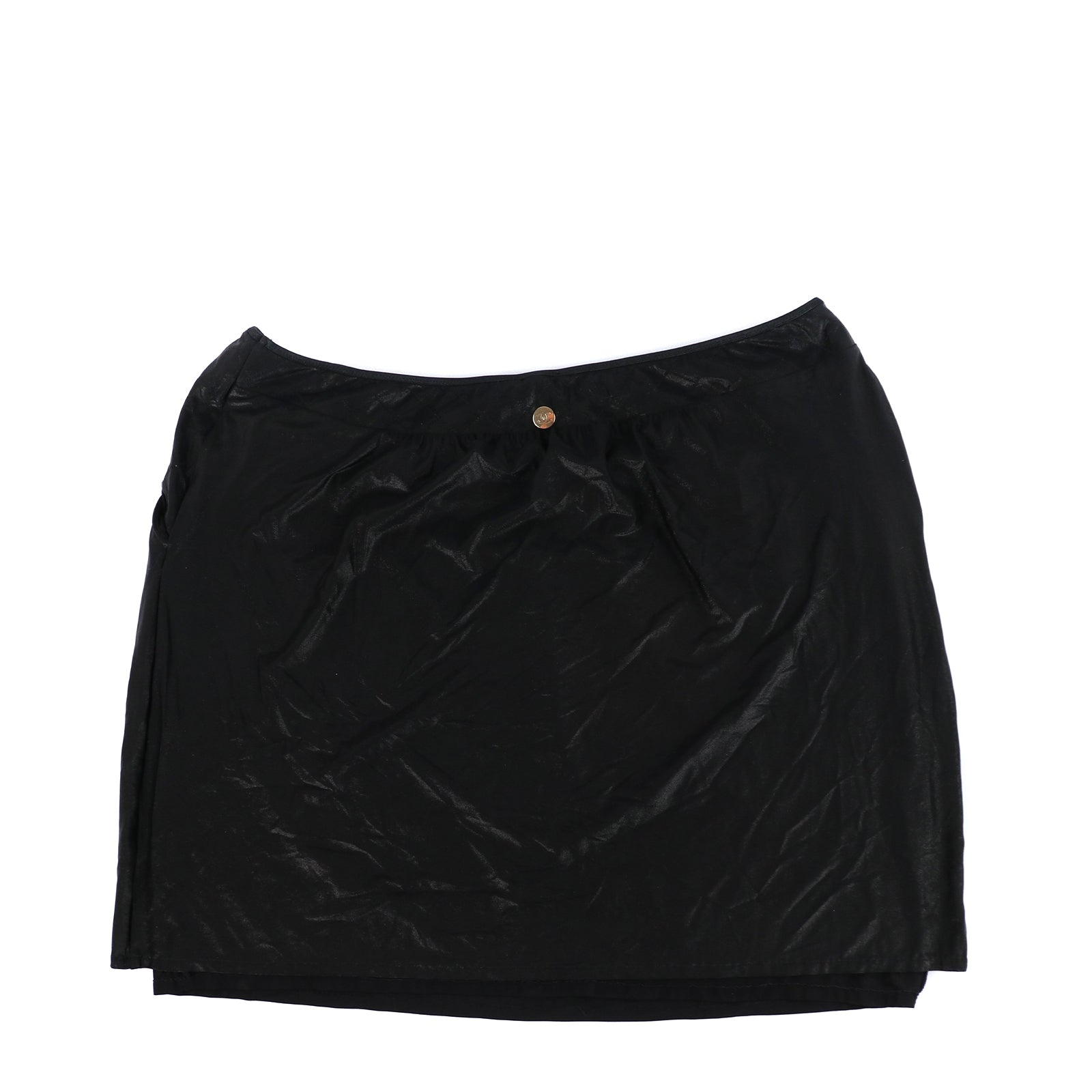 CHANEL - Jupe noire en nylon (T42)