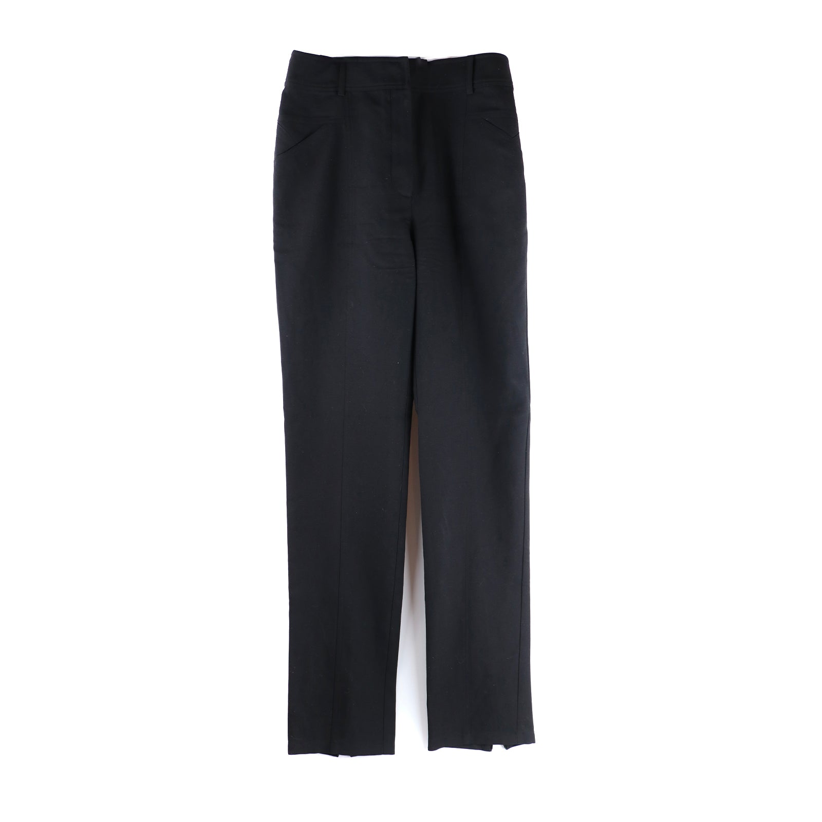 SAINT LAURENT - Pantalon en laine (T38)