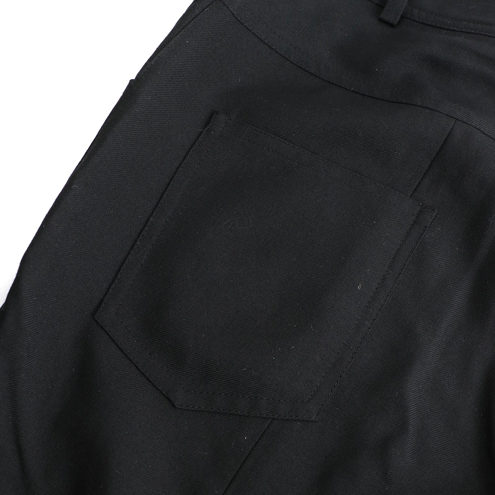 SAINT LAURENT - Pantalon en laine (T38)