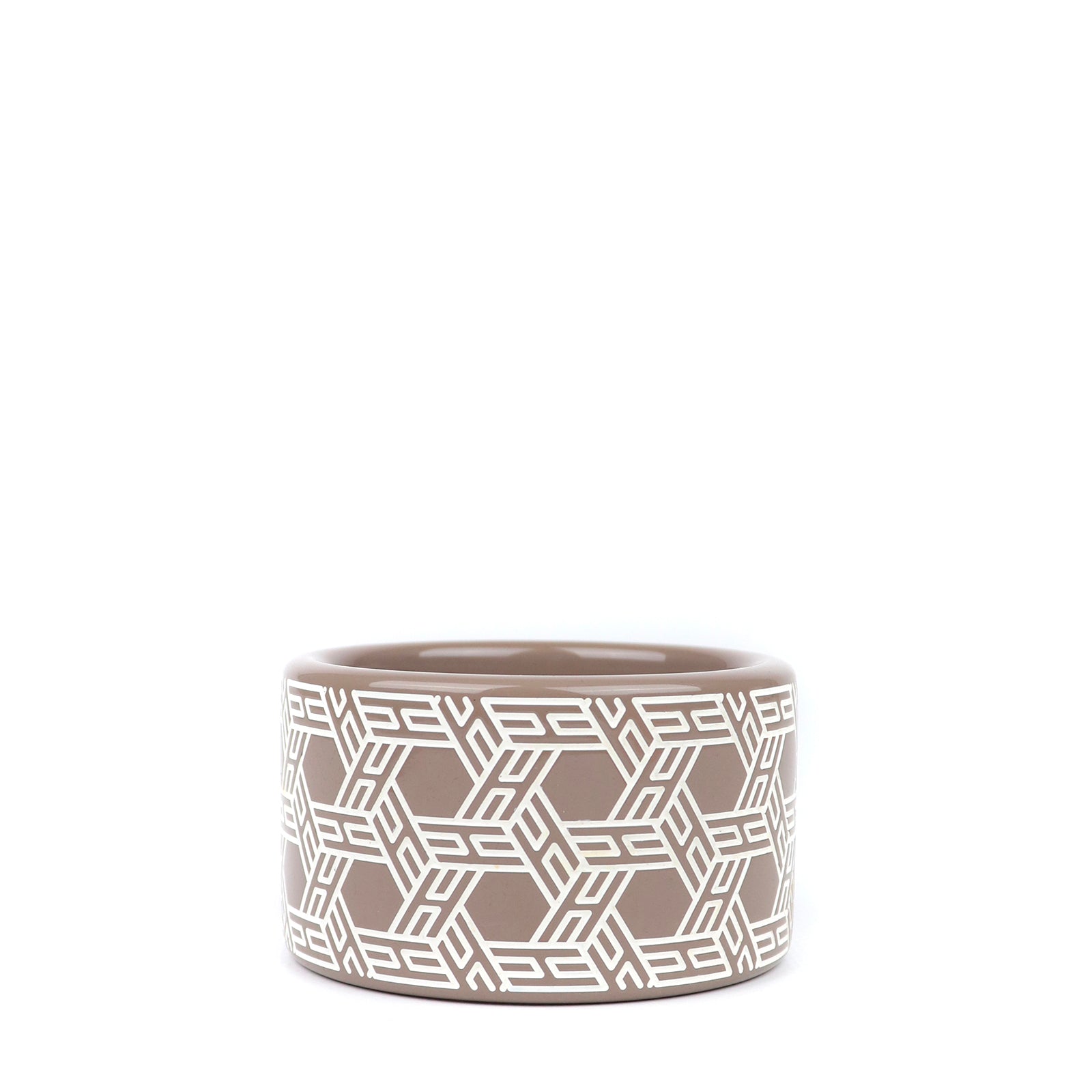 HERMÈS - Bracelet en bois laqué