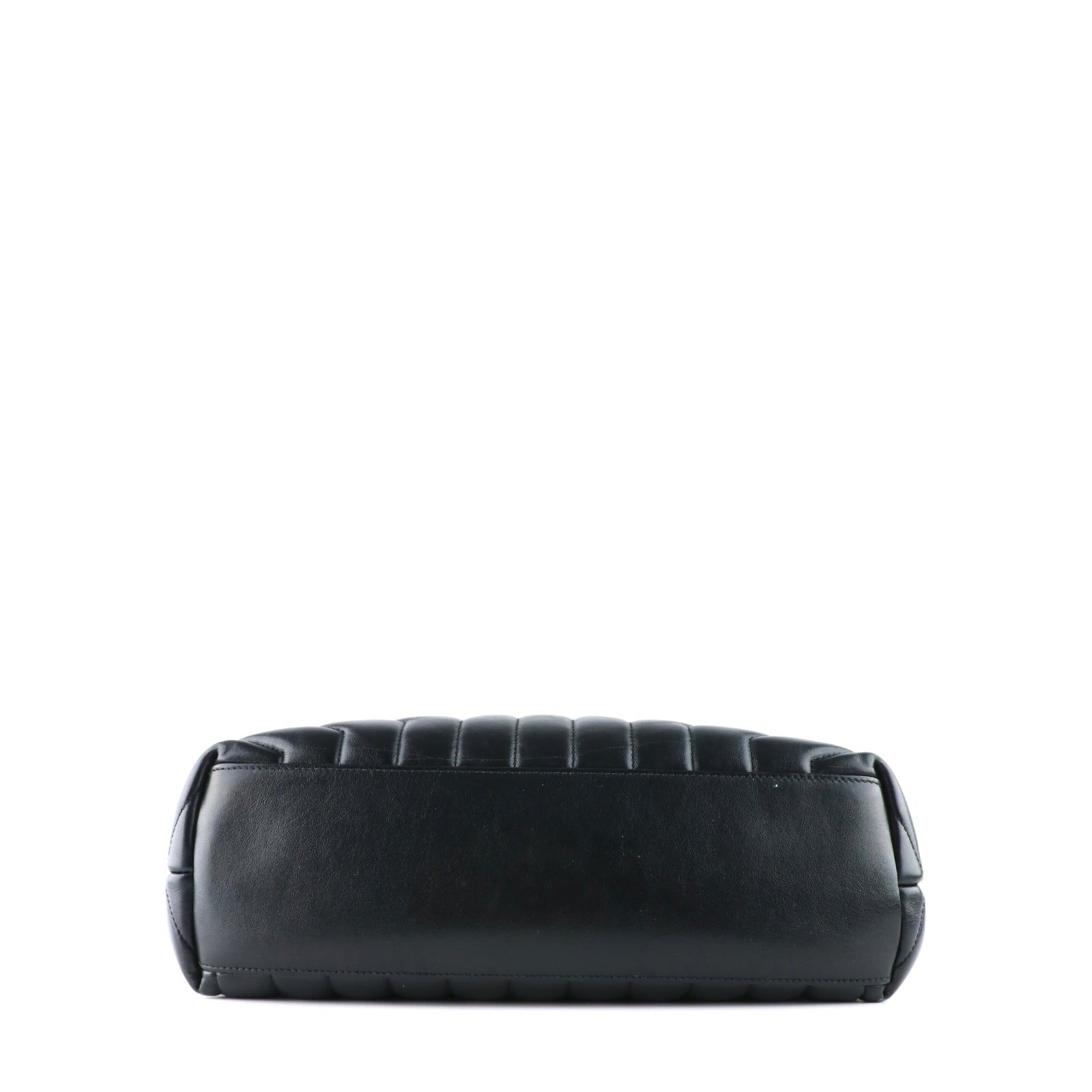 SAINT LAURENT - Loulou medium en cuir matelassé full black