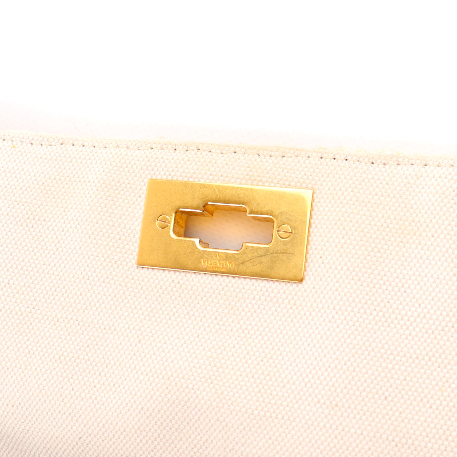 VALENTINO - Roman Stud mesh shoulder bag
