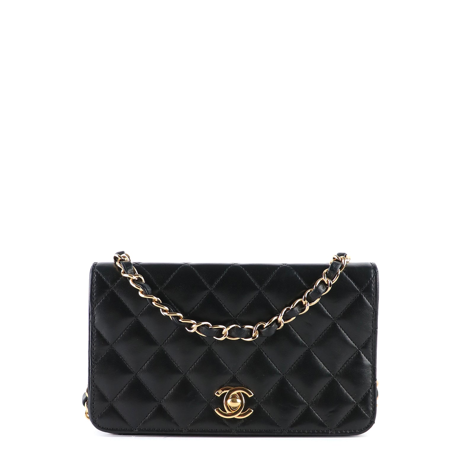 CHANEL - Sac à bandoulière Mademoiselle vintage en cuir matelassé