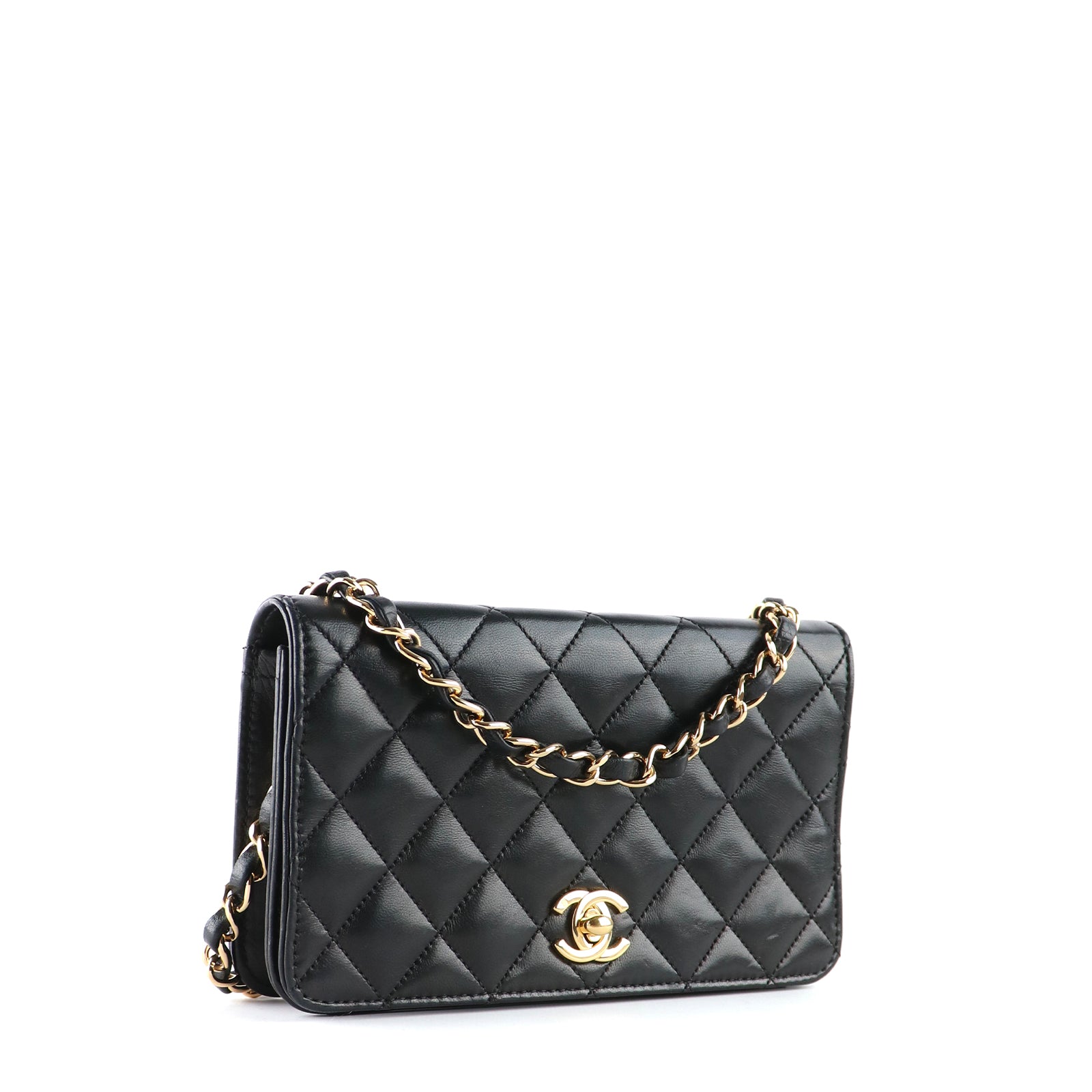 CHANEL - Sac à bandoulière Mademoiselle vintage en cuir matelassé
