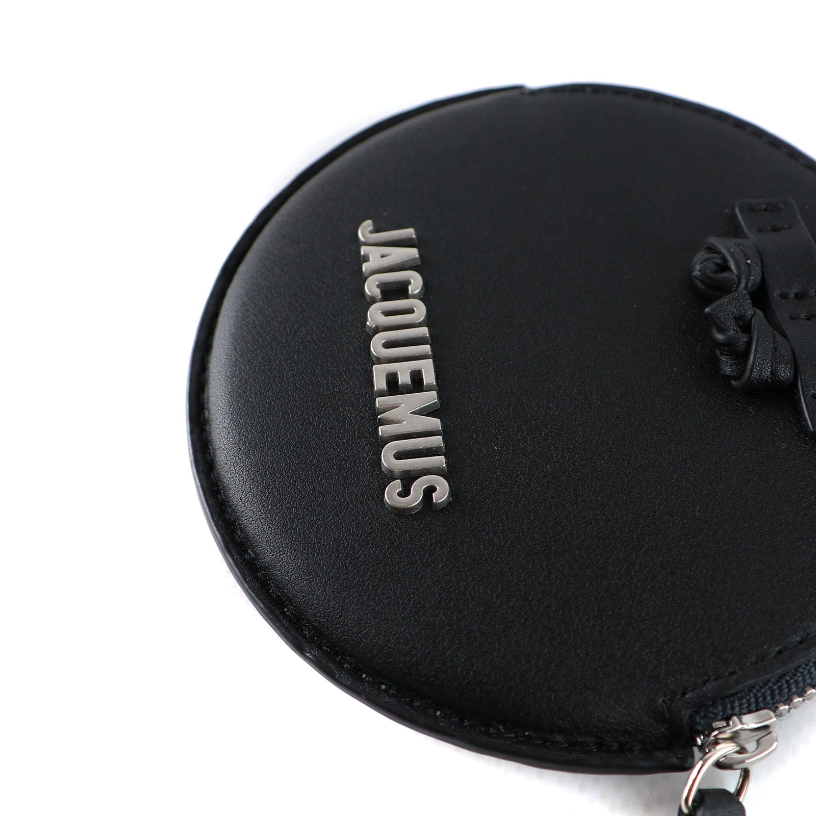 JACQUEMUS - Sac Le Pitchou en cuir lisse noir