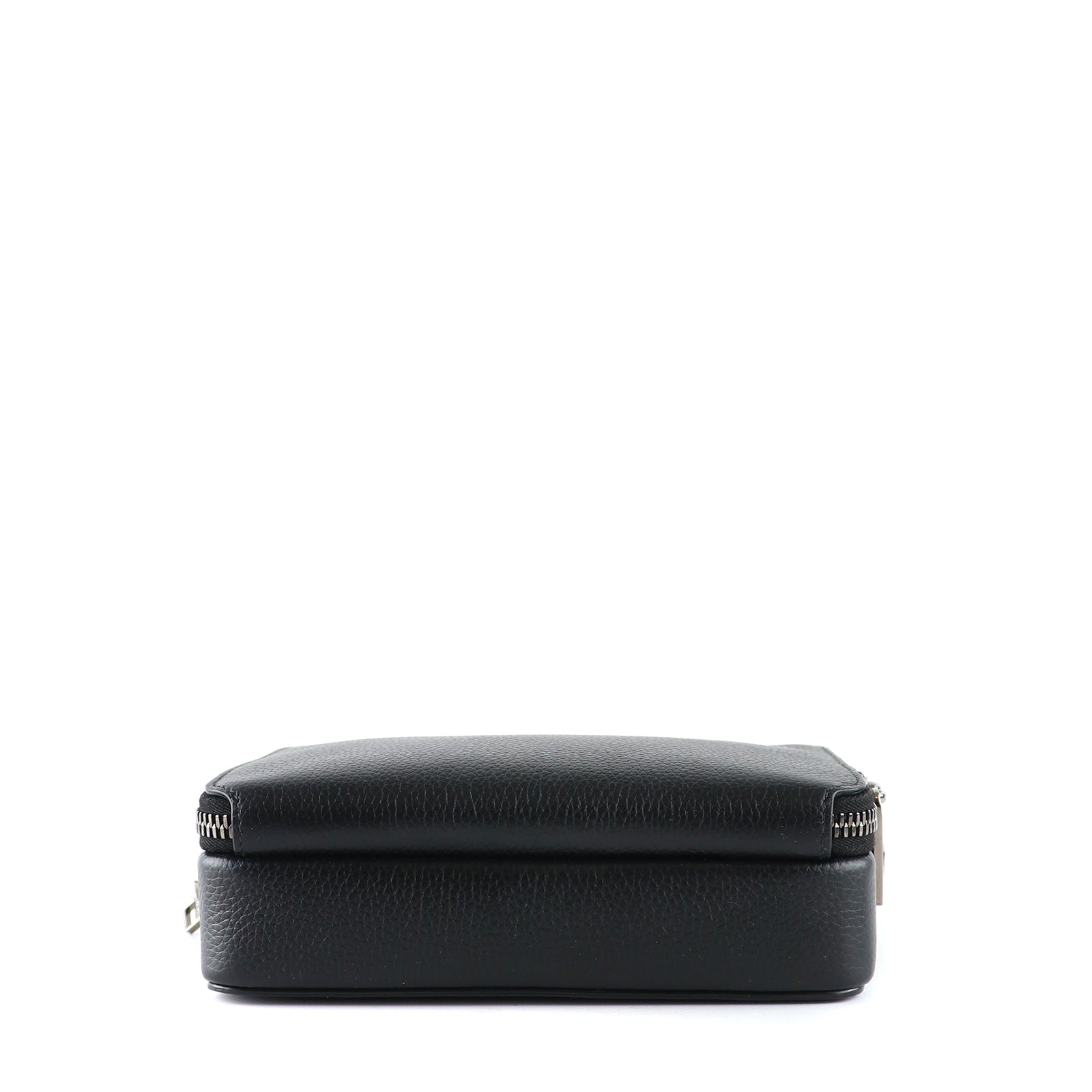 DIOR - Pochette CD Icon en cuir grainé noir