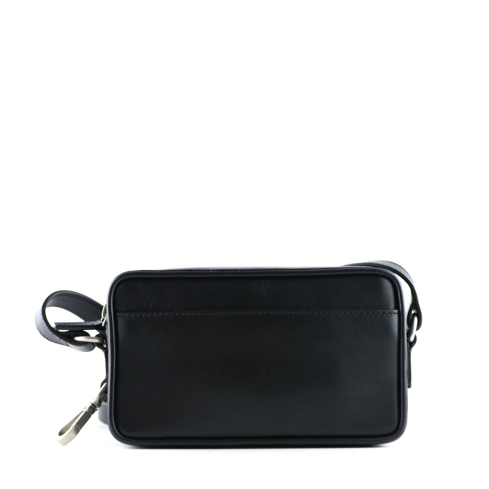JACQUEMUS - Sac à bandoulière Le Baneto en cuir lisse noir