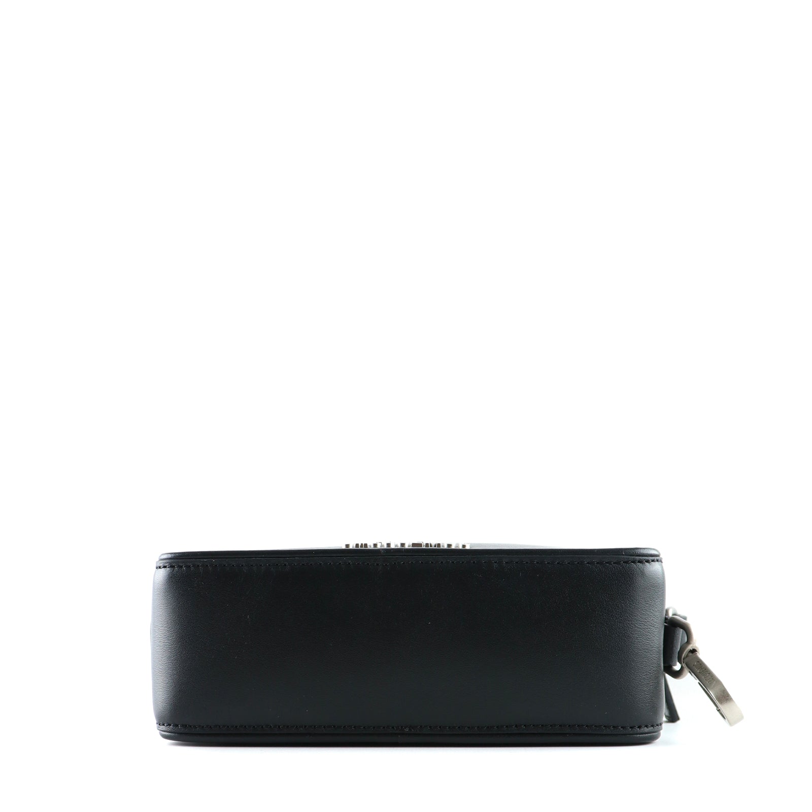 JACQUEMUS - Sac à bandoulière Le Baneto en cuir lisse noir